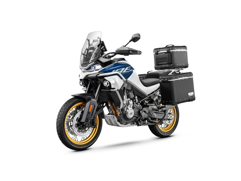 2027 CFMOTO IBEX 800-E (EXPLORE) in Starry White — left three-quarter view