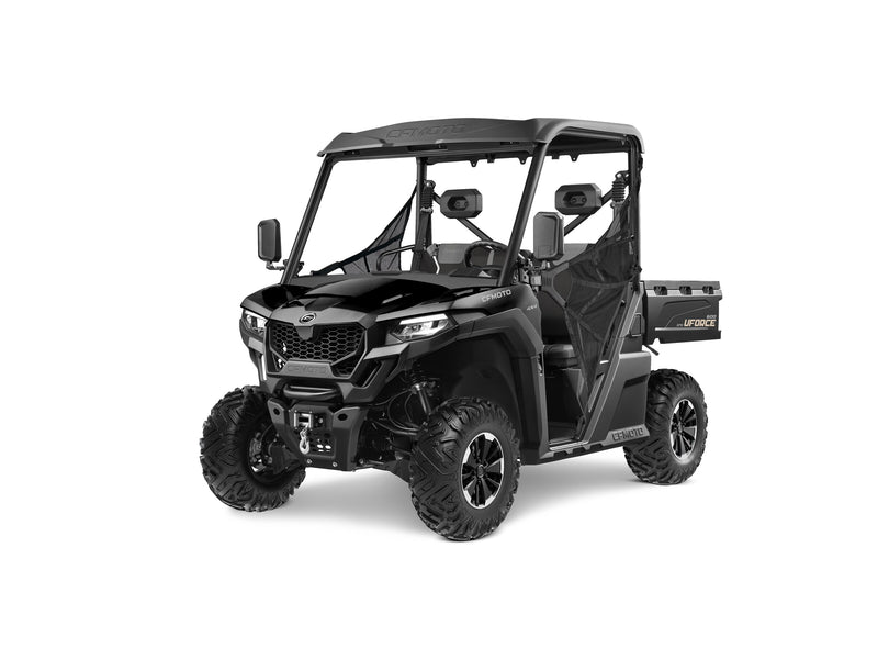 2027 CFMOTO UFORCE 600 in Nebula Black — left three-quarter view