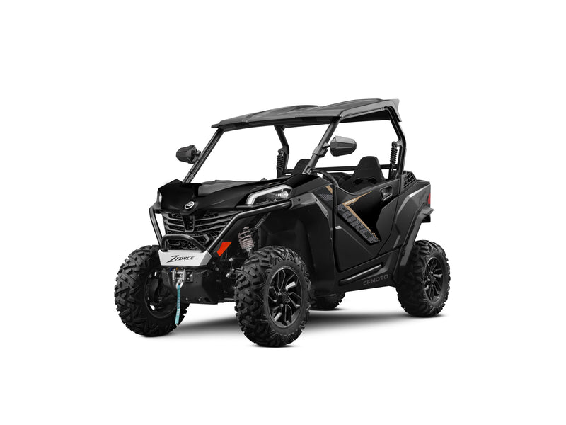 2027 CFMOTO ZFORCE 950 TRAIL in Nebula Black — left three-quarter view