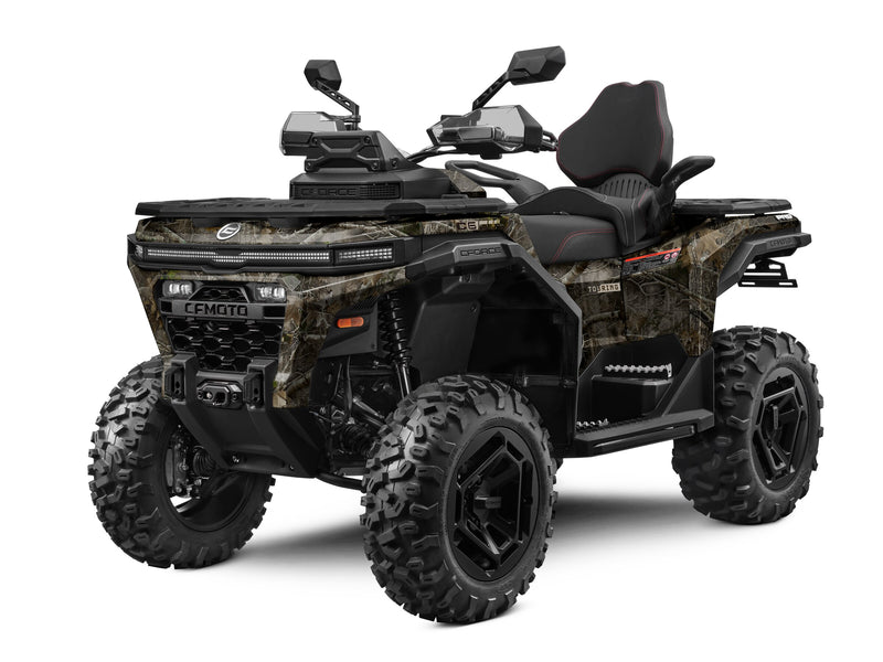 2027 CFMOTO CFORCE C6 PRO TOURING in True Timber Kanati — left three-quarter view