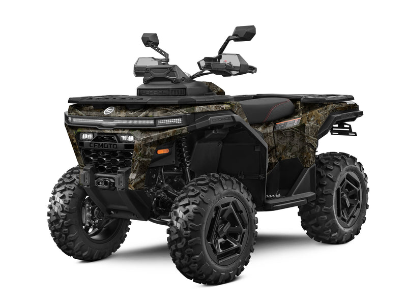 2027 CFMOTO CFORCE C6 PRO in True Timber Kanati — left three-quarter view