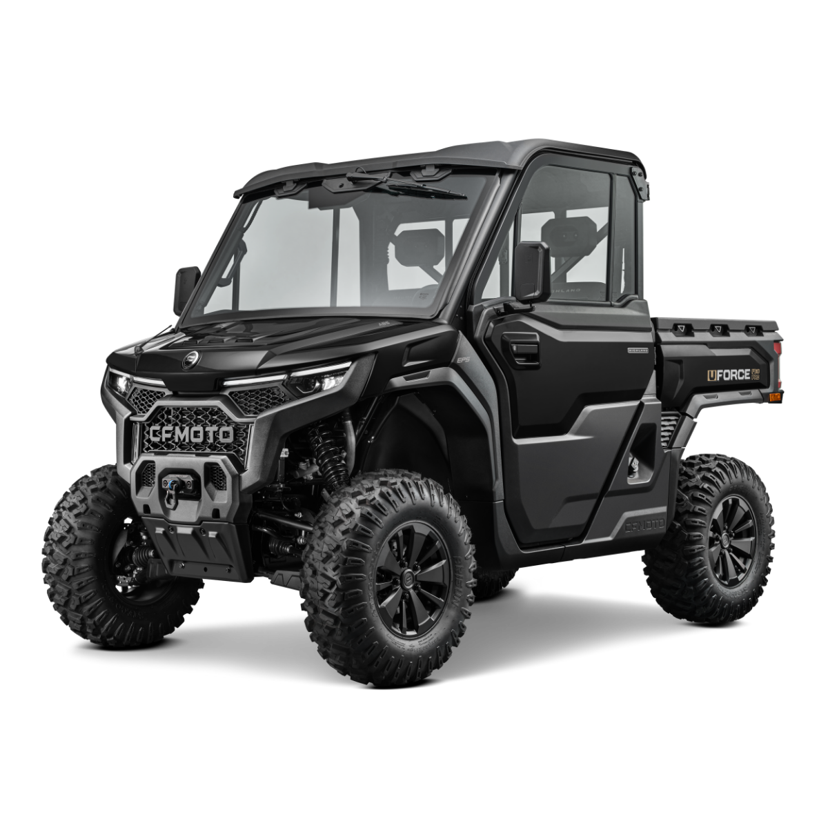 2026 CFMOTO UFORCE U10 PRO HIGHLAND in NEBULA BLACK — manufacturer model image