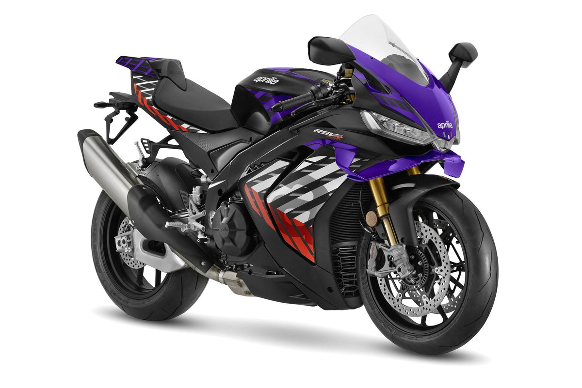 2027 Aprilia RSV4 Factory in Shakedown Indigo