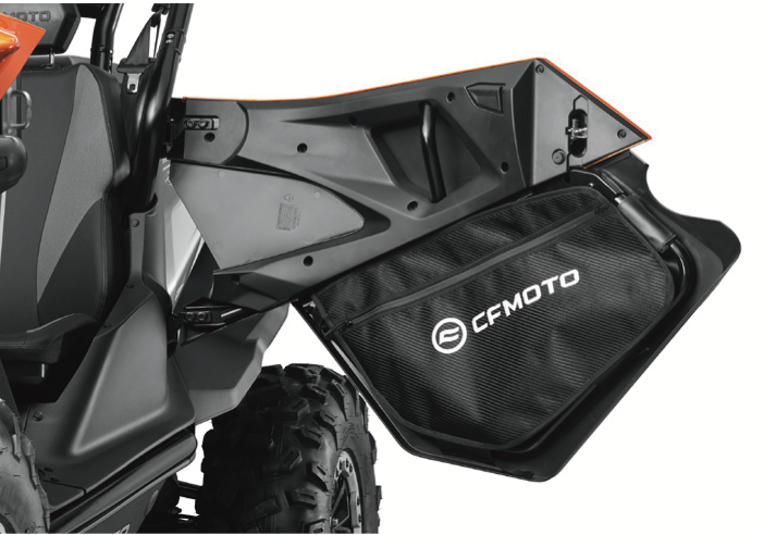 CFMOTO ZFORCE 950 Door Storage Bags — Pair, Gen 1 — 5BYV-806500-1000