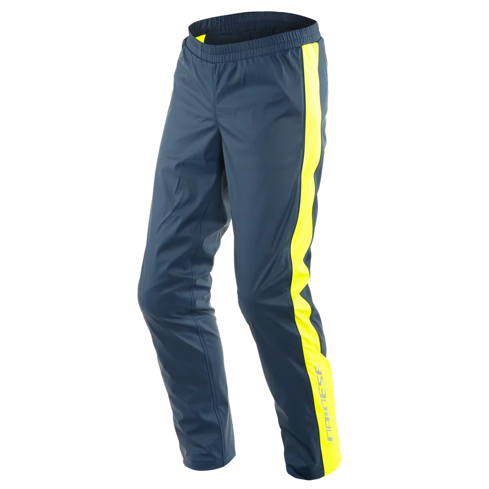 Dainese Storm 2 Rain Pants – Black Iris/Fluo Yellow