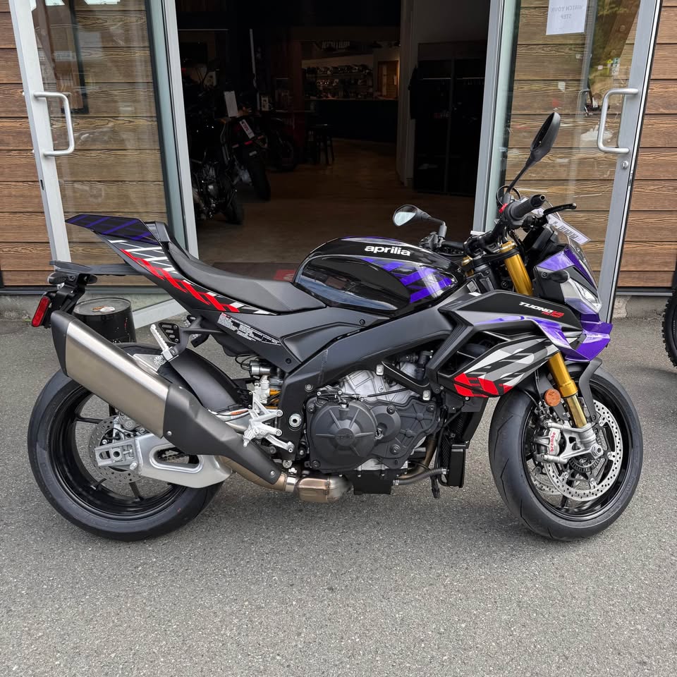 2027 APRILIA TUONO V4 FACTORY SHAKEDOWN INDIGO SKU-01304 - main image