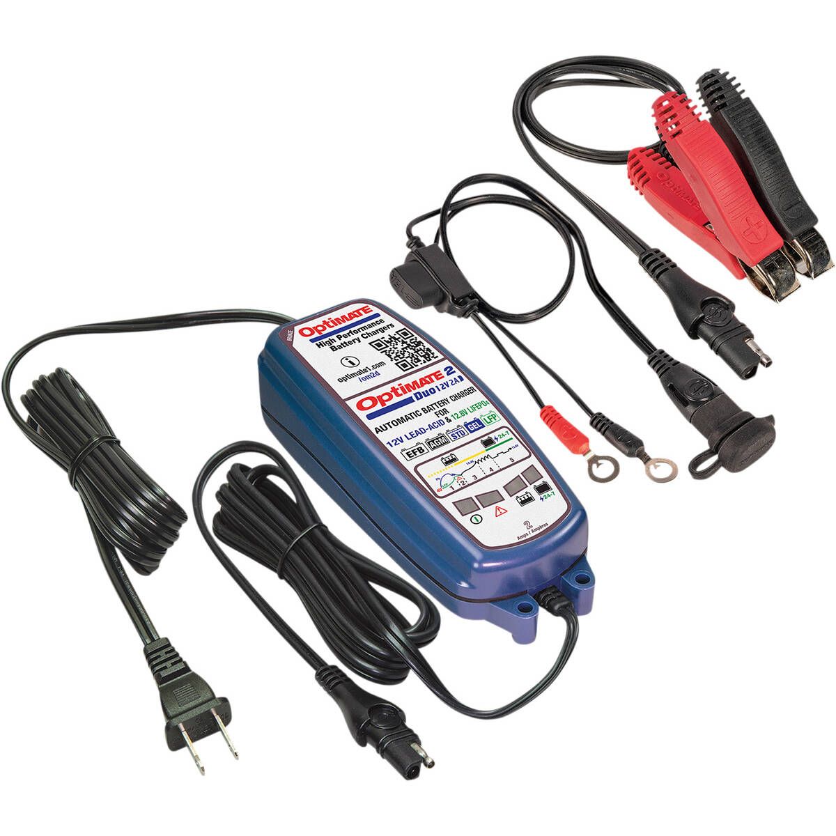 TecMate OptiMate 2 DUO Battery Charger