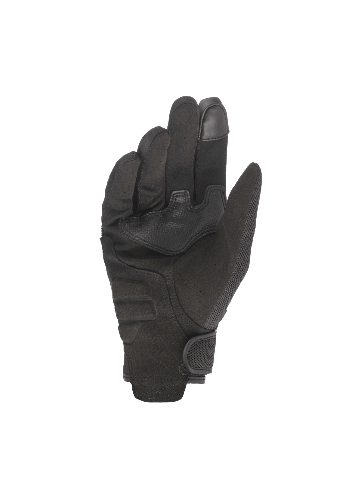 Alpinestars Copper gloves in black and white — palm view