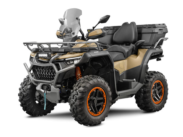 2027 CFMOTO CFORCE 1000 OVERLAND in Desert Tan — left three-quarter view