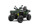 2027 CFMOTO CFORCE 800 TOURING in Forest Green — left three-quarter view