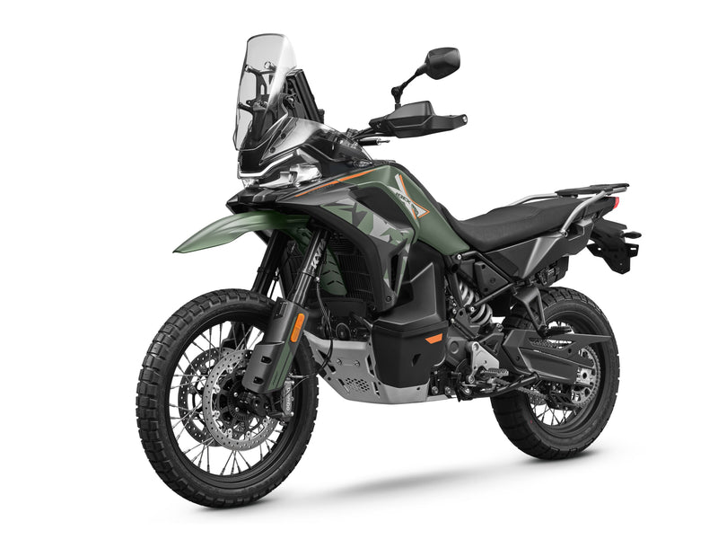 2027 CFMOTO IBEX 950 in Tactical Green — left three-quarter view