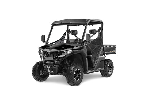 2027 CFMOTO UFORCE 600 in Nebula Black — left three-quarter view