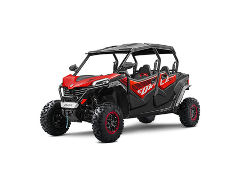 2027 CFMOTO ZFORCE 950 SPORT-4 in Magma Red — left three-quarter view