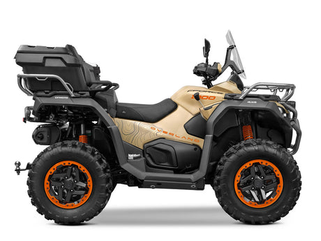2027 CFMOTO CFORCE 1000 OVERLAND in Desert Tan — right-side view