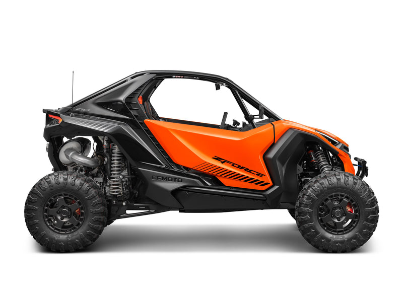 2027 CFMOTO ZFORCE Z10 in Lava Orange — right-side view