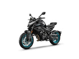 2027 CFMOTO 800NK in Nebula Black — left three-quarter view