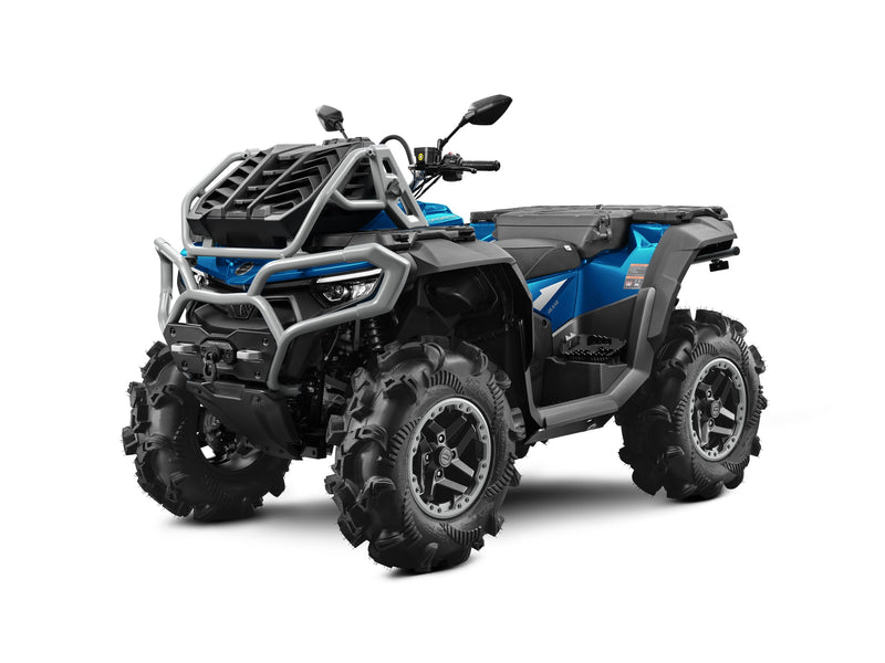 2027 CFMOTO CFORCE 1000 MV in Zephyr Blue — left three-quarter view