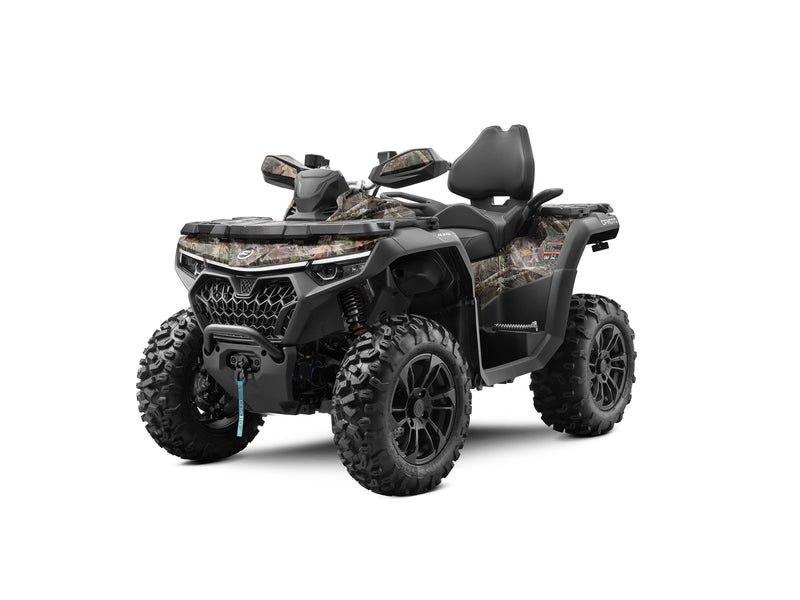 2027 CFMOTO CFORCE 1000 TOURING in True Timber Kanati — left three-quarter view