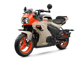 2027 CFMOTO PAPIO SS in Desert Khaki — left three-quarter view