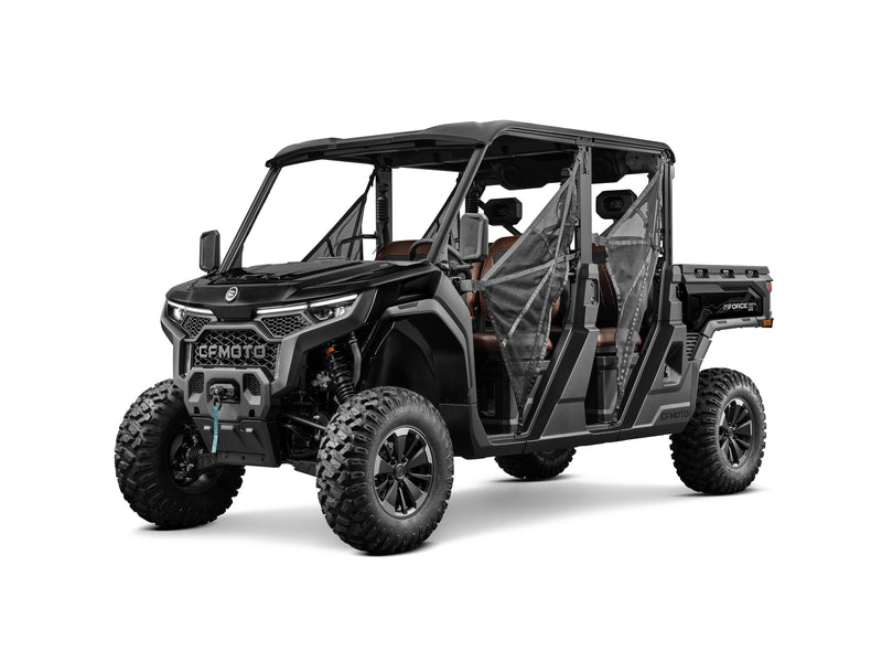 2027 CFMOTO UFORCE U10 XL PRO in Nebula Black — left three-quarter view