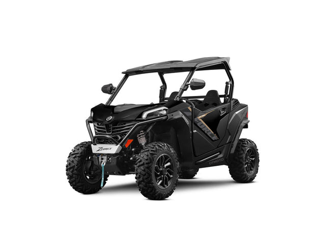 2027 CFMOTO ZFORCE 950 TRAIL in Nebula Black — left three-quarter view