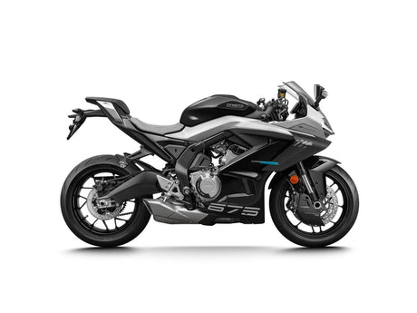 2027 CFMOTO 675SS in Nebula Black — right-side view
