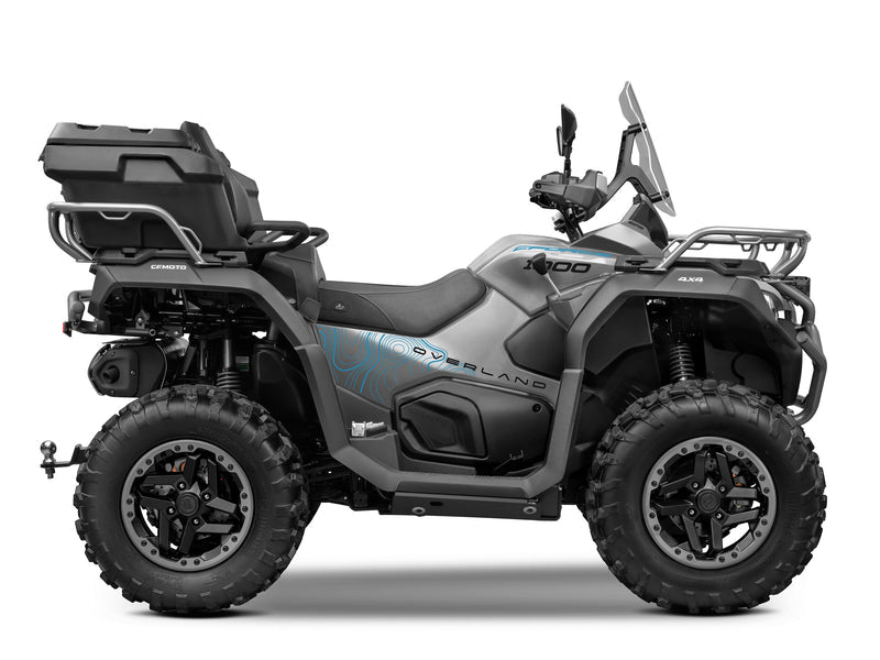 2027 CFMOTO CFORCE 1000 OVERLAND in Galaxy Grey — right-side view
