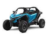2027 CFMOTO ZFORCE Z10 in Zephyr Blue — left three-quarter view