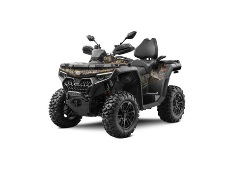 2027 CFMOTO CFORCE 800 TOURING in True Timber Kanati — left three-quarter view