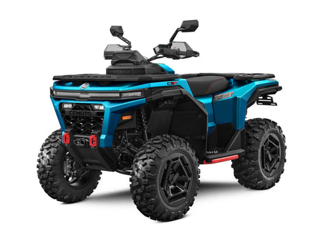 2027 CFMOTO CFORCE C6 PRO in Skyforge Blue — left three-quarter view