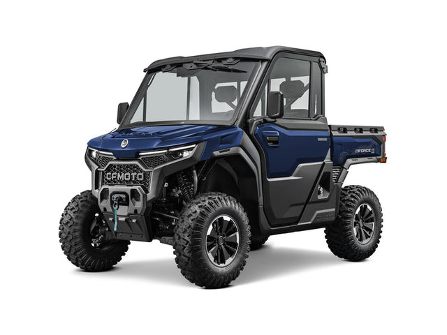 2027 CFMOTO UFORCE U10 PRO HIGHLAND in Twilight Blue — left three-quarter view