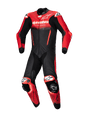 Alpinestars GP-R7 One-Piece Leather Suit – Black/Mid Red