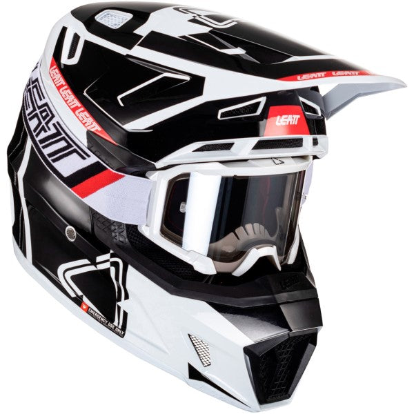 Leatt Moto 7.5 Helmet 2024 – Black/White