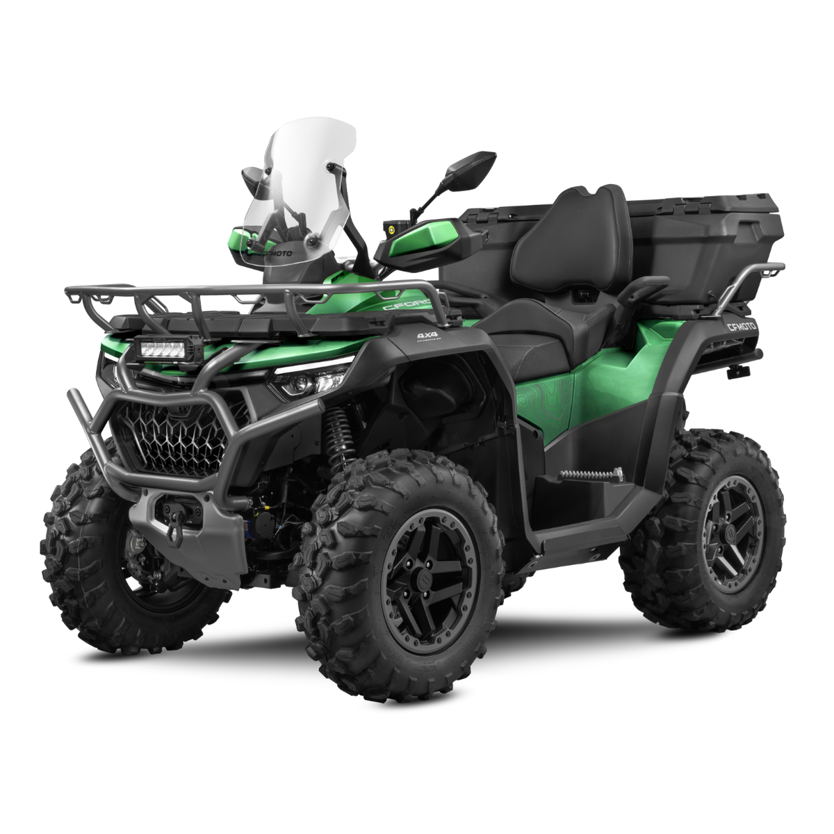 Representative 2026 CFMOTO CFORCE 1000 Overland in green — not this specific stock unit