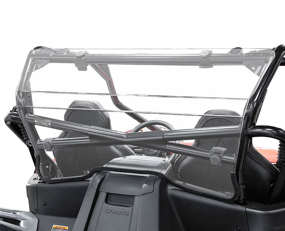 CFMOTO ZFORCE 950 Poly Rear Windshield — Gen 1 — 5BYV-805300-1000