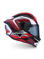 Alpinestars S-R7 Kinetis Helmet – Black/Red/White