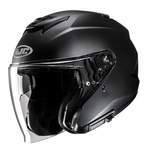 HJC i31 Open-Face Helmet – Semi-Flat Black