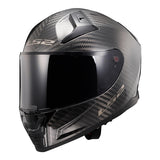 LS2 Citation II Carbon Solid Helmet – Carbon – view 2