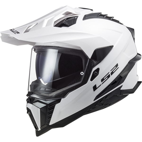 LS2 Explorer Solid Helmet – White