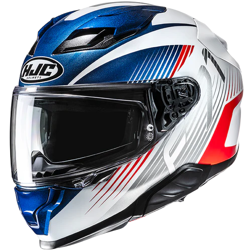 HJC F71 Catos Helmet – White/Blue/Red