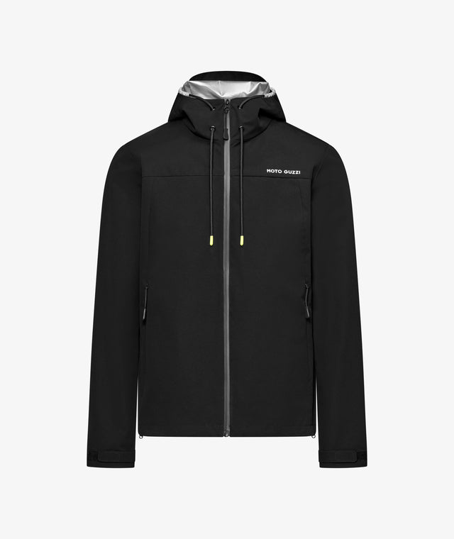 Moto Guzzi Outdoor Rain Jacket – Black