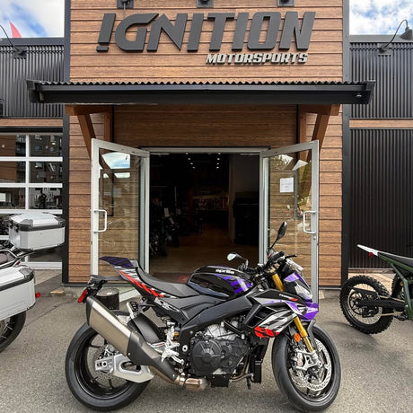 2027 APRILIA TUONO V4 FACTORY SHAKEDOWN INDIGO SKU-01304 - image 2