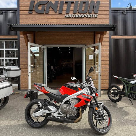 2026 APRILIA TUONO 457 PIRANHA RED SKU-01271 - main image