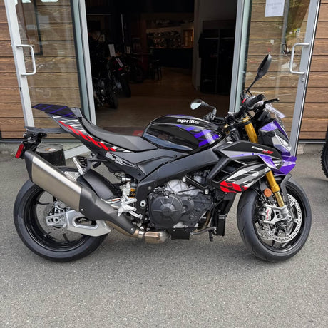 2027 APRILIA TUONO V4 FACTORY SHAKEDOWN INDIGO SKU-01304 - main image