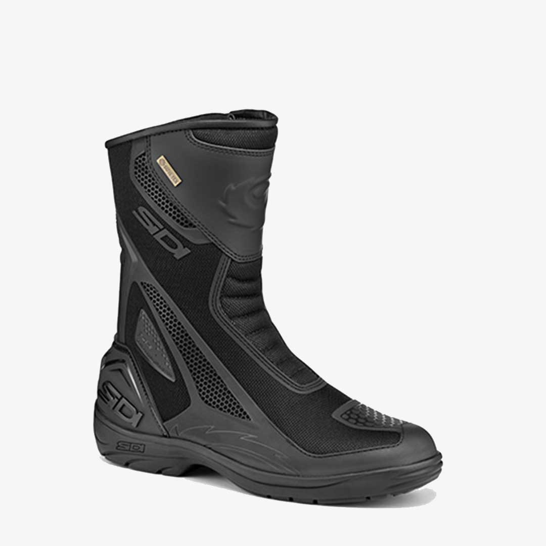 Sidi Aria Gore motorcycle boots in black — view 1