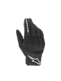 Alpinestars Copper gloves in black and white — back view