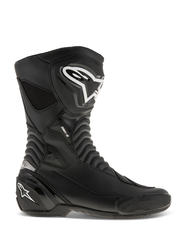 Alpinestars SMX-S boots in Black/Black