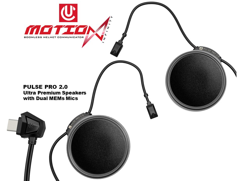 UCLEAR MOTION INFINITY DUAL KIT - Speaker & Mics