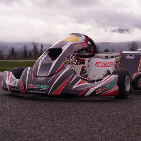 Italkart Laguna KF TAG Chassis - Red Edition