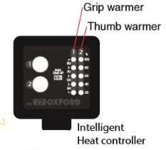 OXFORD HEATERZ GRIP EVO ATV W/SWITCH